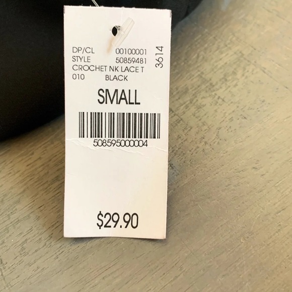 NWT Black Lace Body Con Mini Dress - Picture 5 of 7